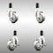 Service Caster 3 Inch 316SS Gray Poly Swivel 1-3/8 Inch Expanding Stem Caster Brake SCC, 2PK SCC-SS316EX20S314-PPUB-2-TLB-2-138 - alternate 2